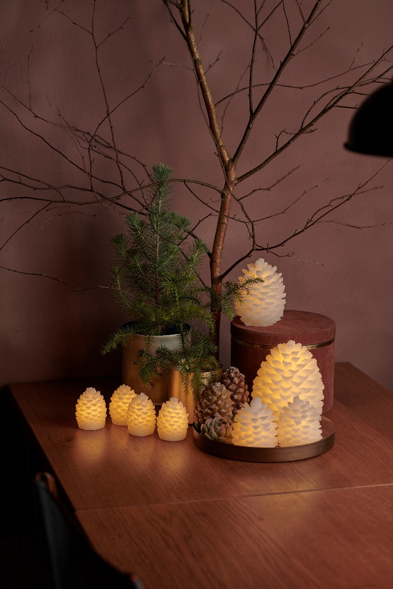 Sirius Clara Kogle (4 stk) - Hvid - Bahne